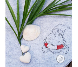 Stickdatei - Seebär Gnom 3